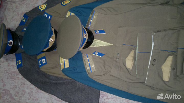 Форма солдата и офицера кгб СССР,оригинал