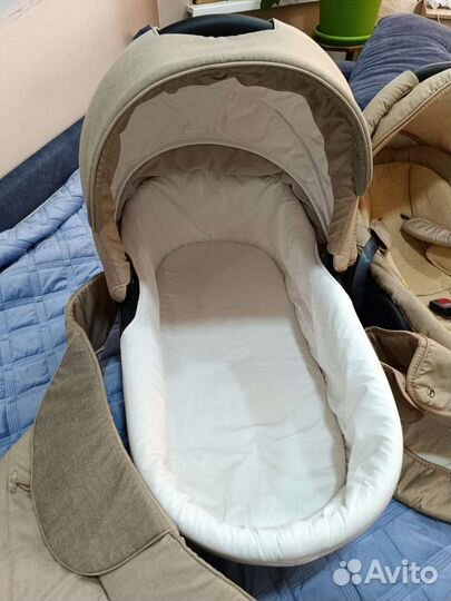 Коляска люлька для новорожденных бу