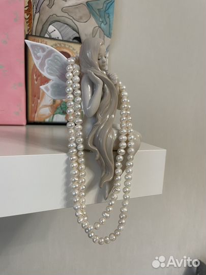 Бусы из натурального жемчуга