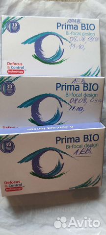 Линзы контактные