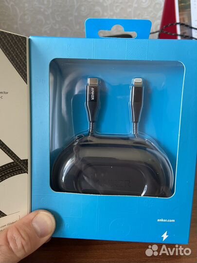 Кабель Anker PowerLine+ II USB-C на lightning