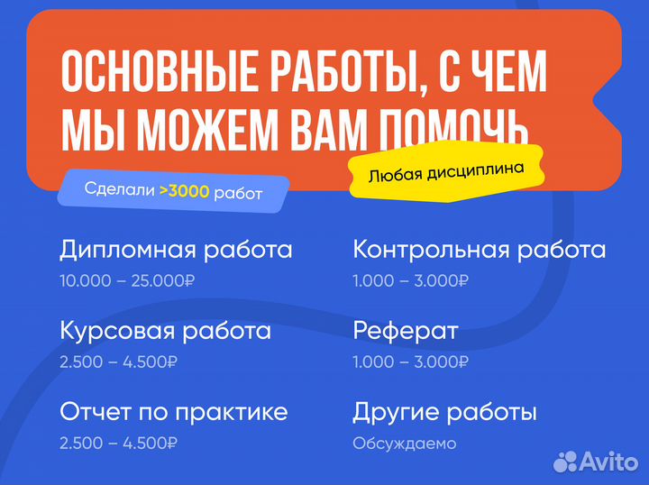 Дипломная работа / Кандидатская Диссертация / ВКР
