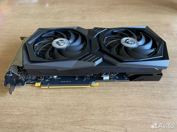 Видеокарта MSI GeForce RTX 3050 gaming X 8GB