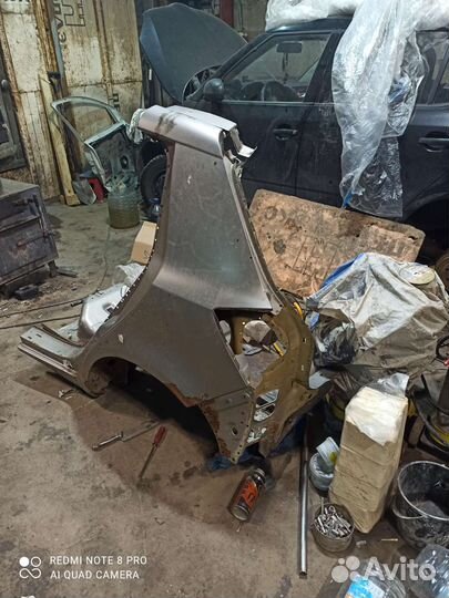 Четверь, заднее левое крыло fabia