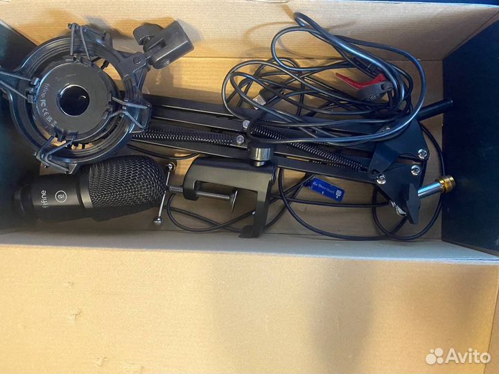 Динамический микрофон Fifine k651 Amplirocket