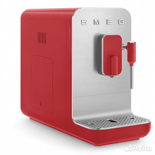 Автоматическая кофемашина Smeg BCC02, красный