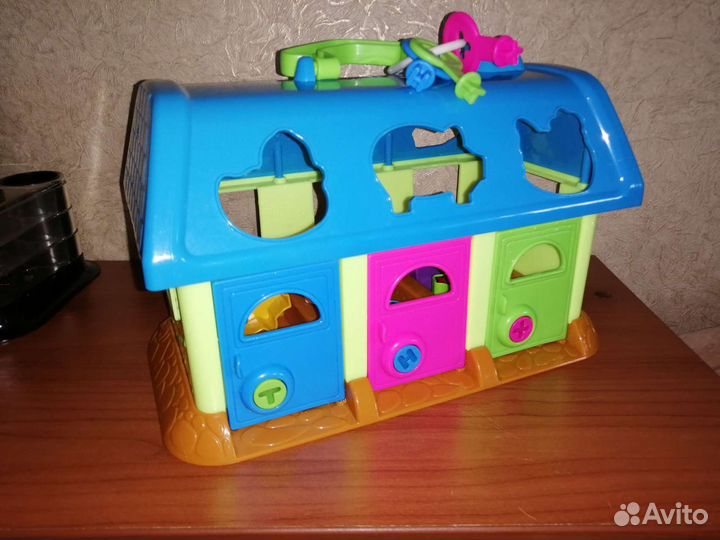 Сортер Fisher Price Бабочка, домик Полесье