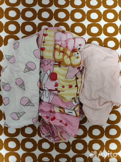 Простынь детская на резинке набор