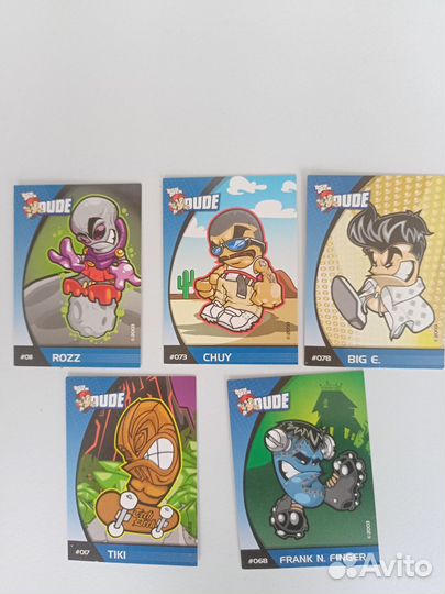Карточки Tech Deck Dude указанная цена за всё