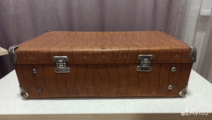 Чемодан фибровый, производство СССР