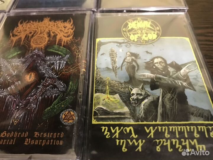 Black/Death Metal кассеты / новые
