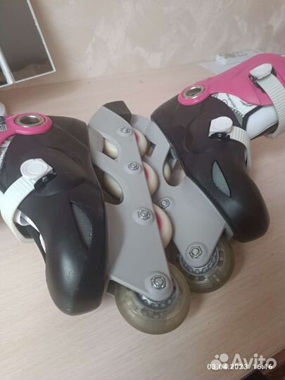 Ролики раздвижные oxelo