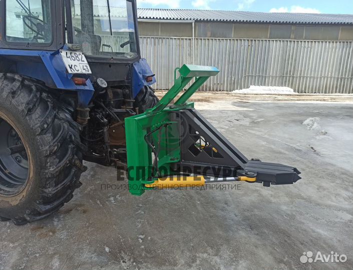 Корчеватель деревьев на мтз-82 Крокодил кгч-1,2