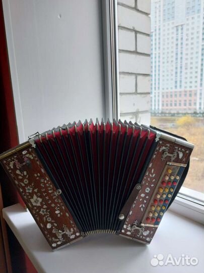 Гармонь ручной работы