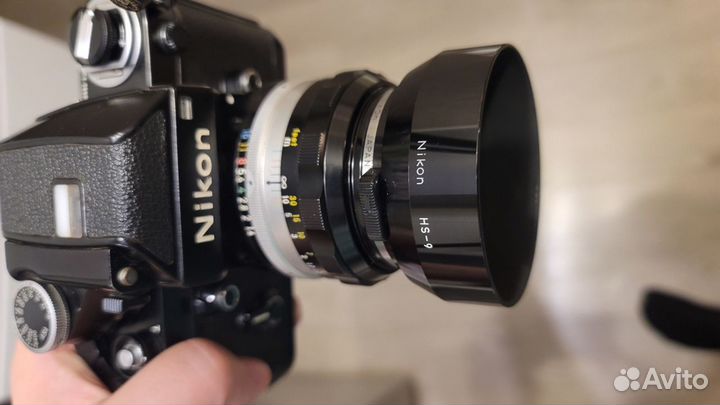 Nikkor S.C Auto 50mm f1.4, бленда, UV-фильтр