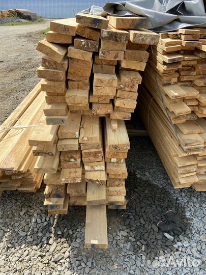 Доска обрезная сосна камерной сушки 50мм