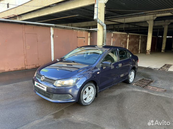 Volkswagen Polo 1.6 AT, 2012, 187 000 км