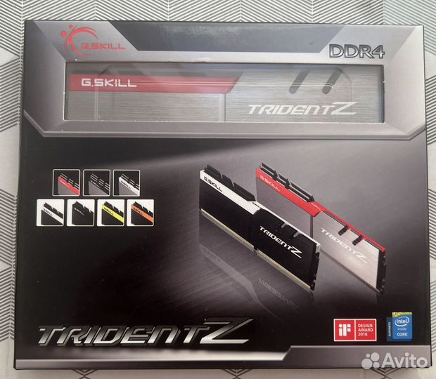 Оперативная память G skill trident z 2x4GB