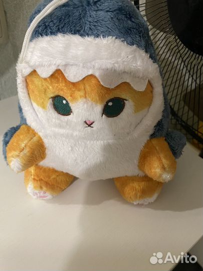 Мягкая игрушка кот акула