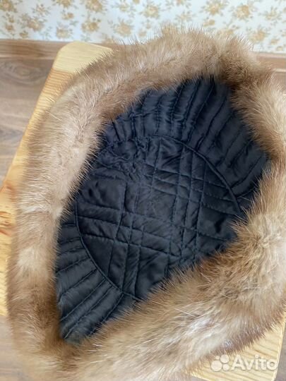 Шапка норковая