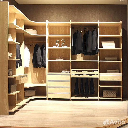 Гардеробная купе