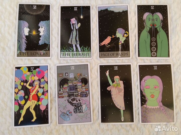 Таро Лунной Силы Оракул, Карты