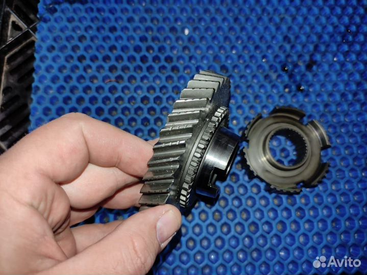 Шестерня первой 38 зубьев, ступица 1/2 передачи