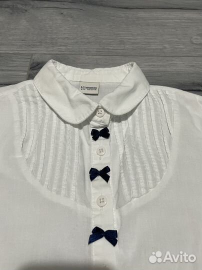 Школьная форма блузка рубашка кофта кардиган