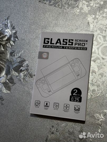 Чехол и защитное стекло на steam deck