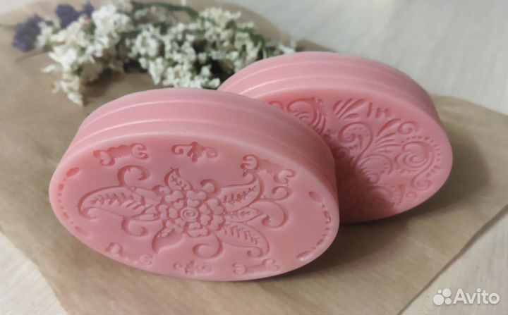 2 мыла ручной работы 