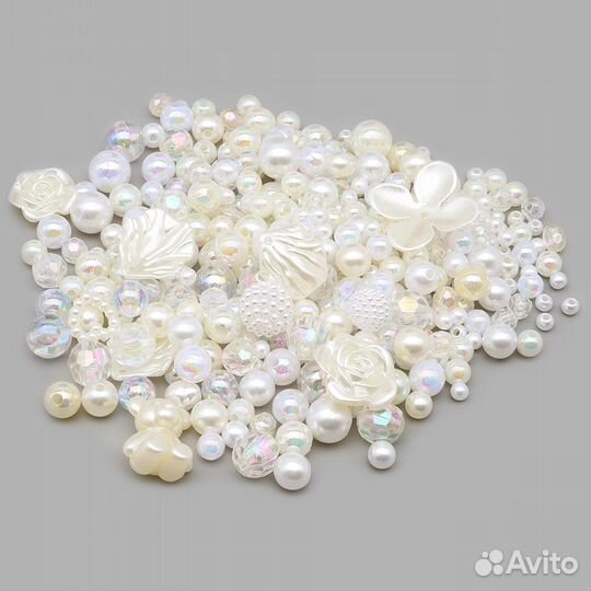 Перламутровый Набор бусин для рукоделия, творчеств