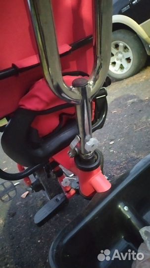 Детский велосипед с родительской ручкой