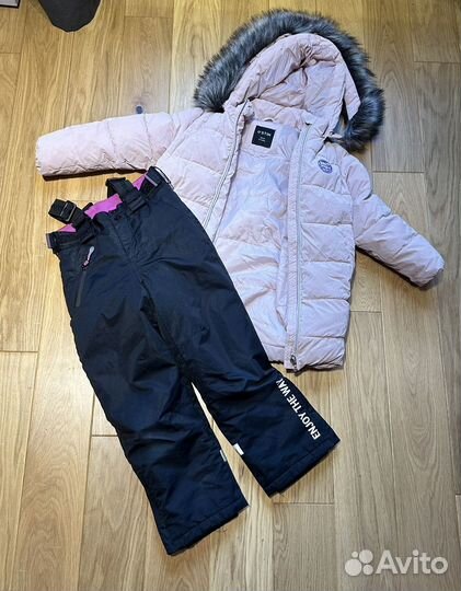 Комплект зимний для девочки 122