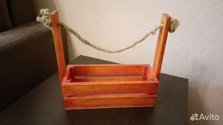 Ящик деревянный подарочный