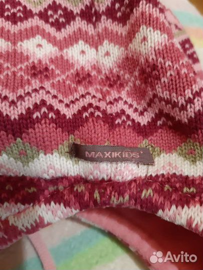 Шапка maxikids и варежки