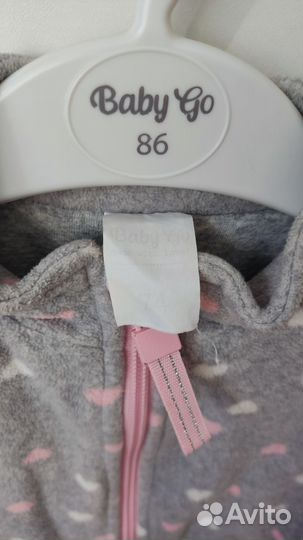 Комбинезон поддева флисовый 74