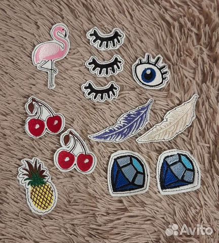 Патчи-нашивки на одежду