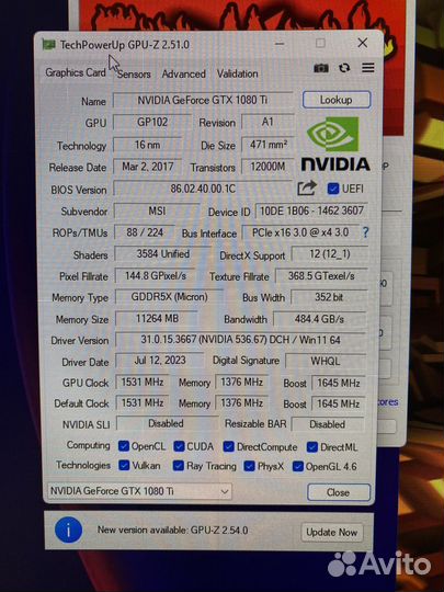 Msi gtx 1080 ti armor, новые прокладки, паста