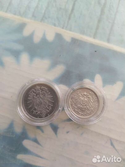 Монеты германии серебро