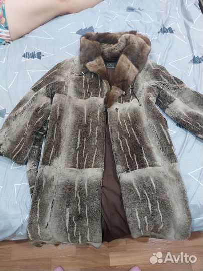 Шуба норковая с капюшоном 48 50