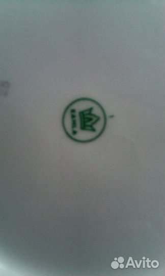 Тарелки фарфоровые из гдр