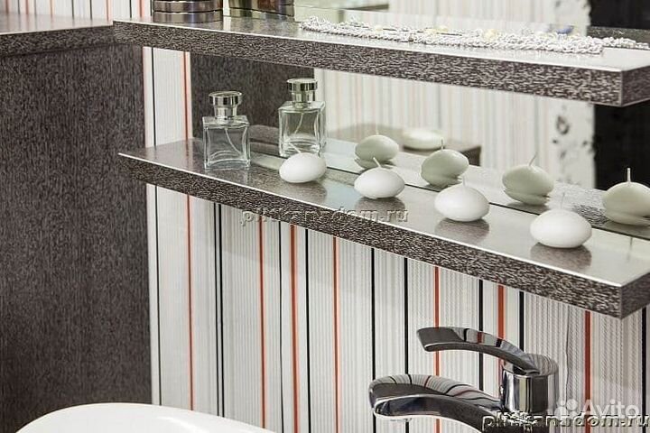 Sanflor Румба Зеркало 60 венге с патиной серебро