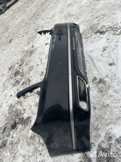 Бампер задний Kia K900 2018- RJ черный