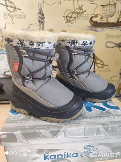 Сапоги зимние детские р.24 25