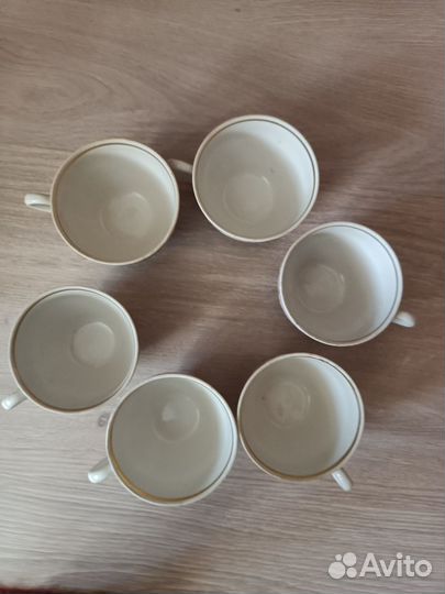 Чайные чашки СССР лфз