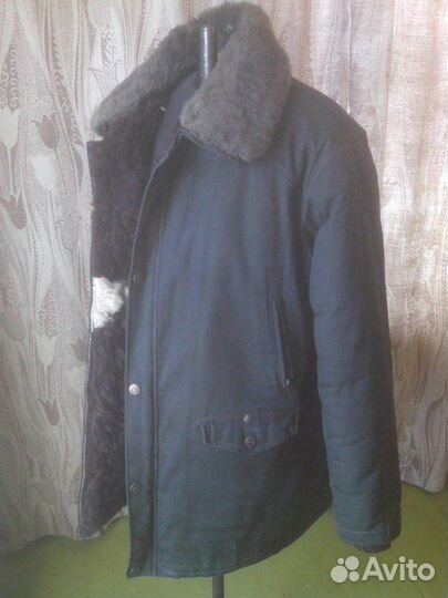Тёплая меховая куртка