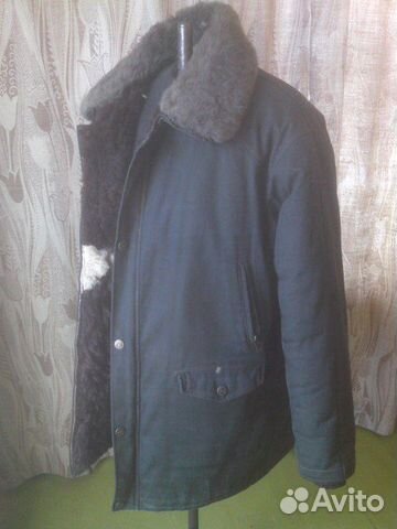 Тёплая меховая куртка