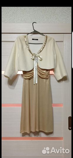 Вечернее платье с болеро 44-46