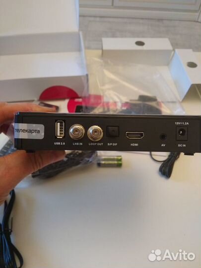 Спутниковый ресивер EVO 09 HD для Телекарты, новый