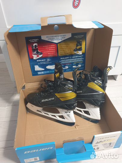 Коньки хоккейные bauer supreme ultrasonic 8.5